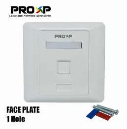 Keystone PROXP Face PlateFace Panel 1 Hole