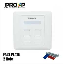 Keystone PROXP Face PlateFace Panel 2 Hole